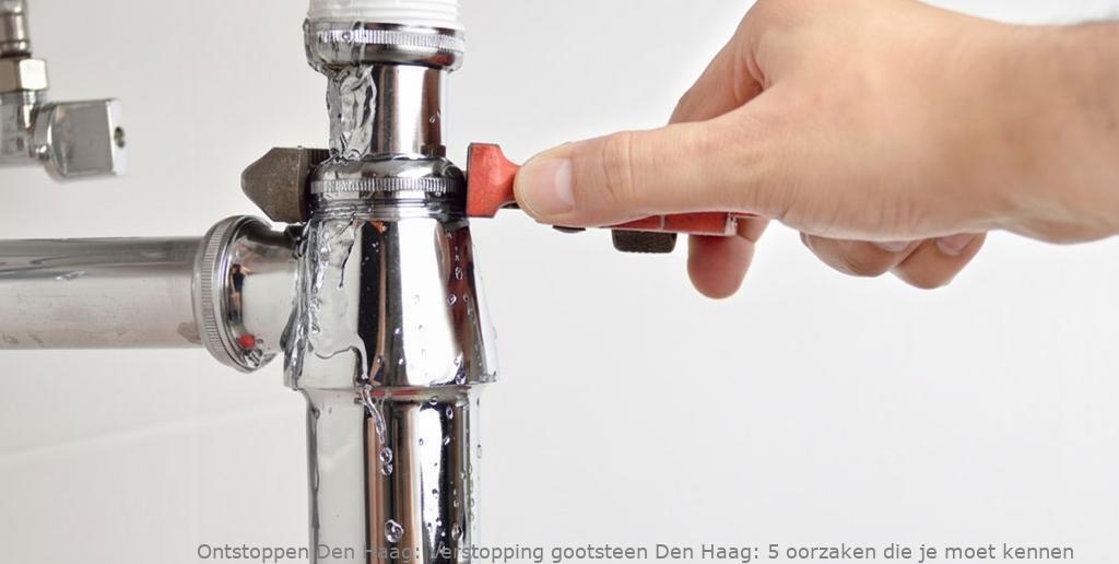 Verstopping gootsteen Den Haag: 5 oorzaken die je moet kennen