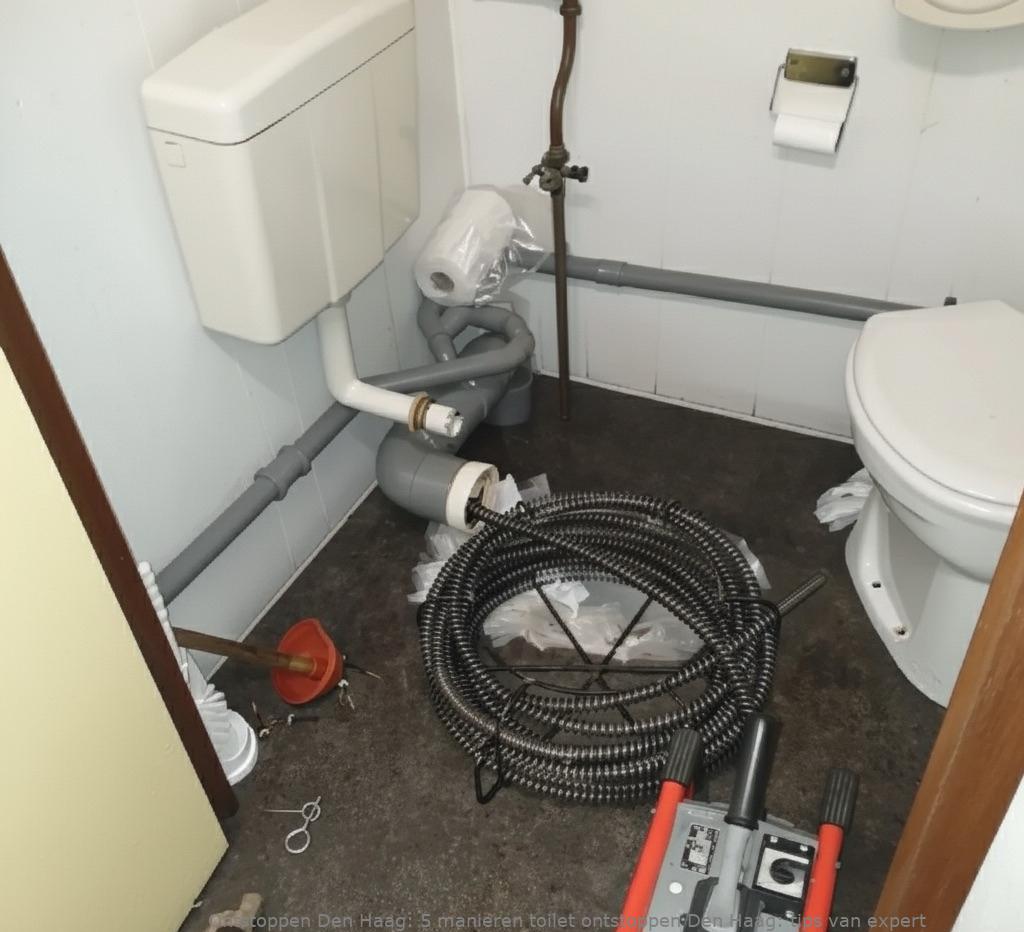 5 manieren toilet ontstoppen Den Haag: tips van expert