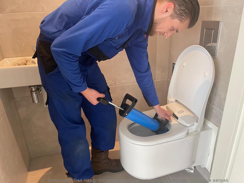Wc ontstoppen met ontstopper Den Haag: effectieve aanpak